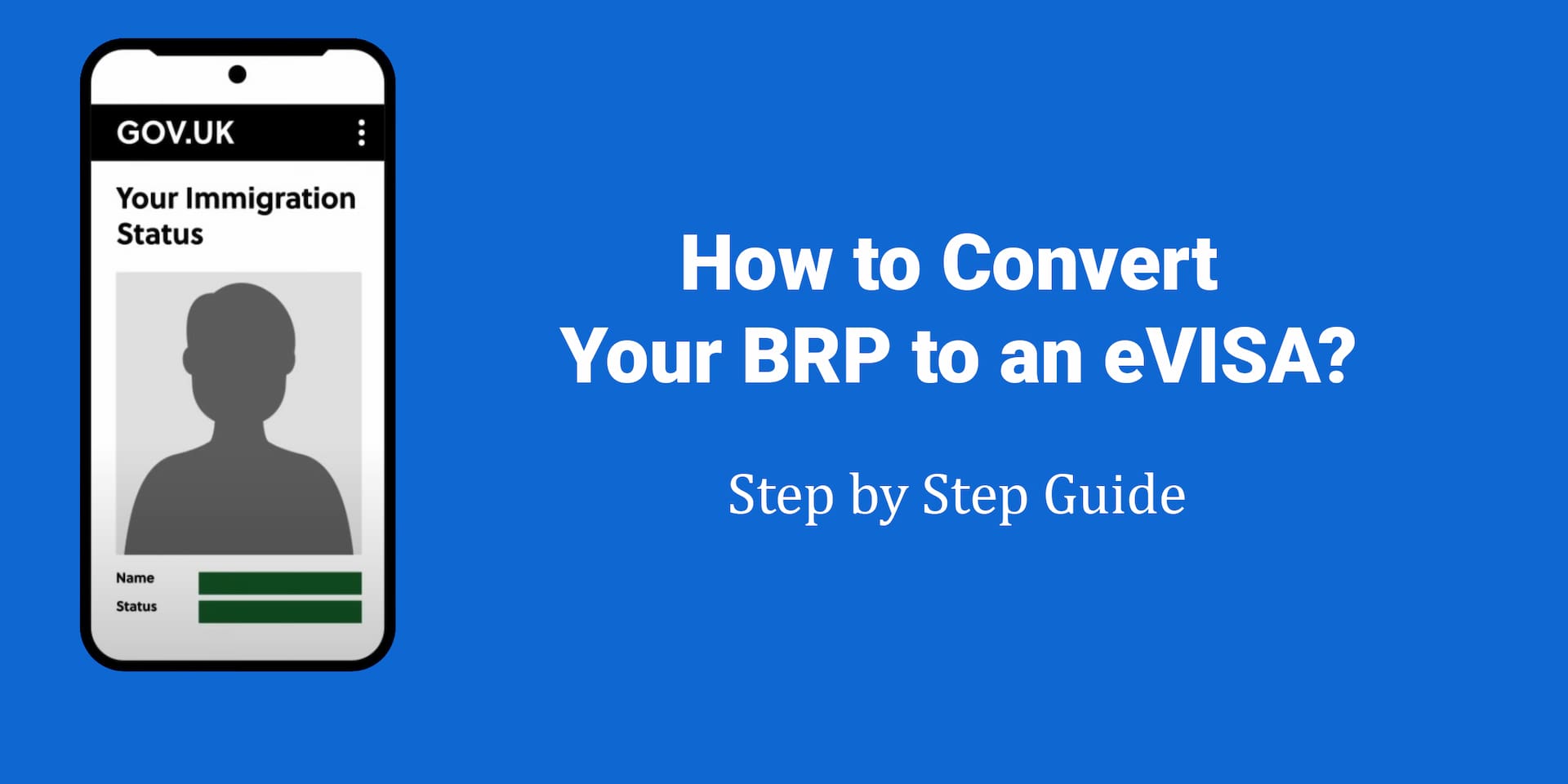 How to Convert Your BRP to an eVISA: Fix UKVI Account Issues